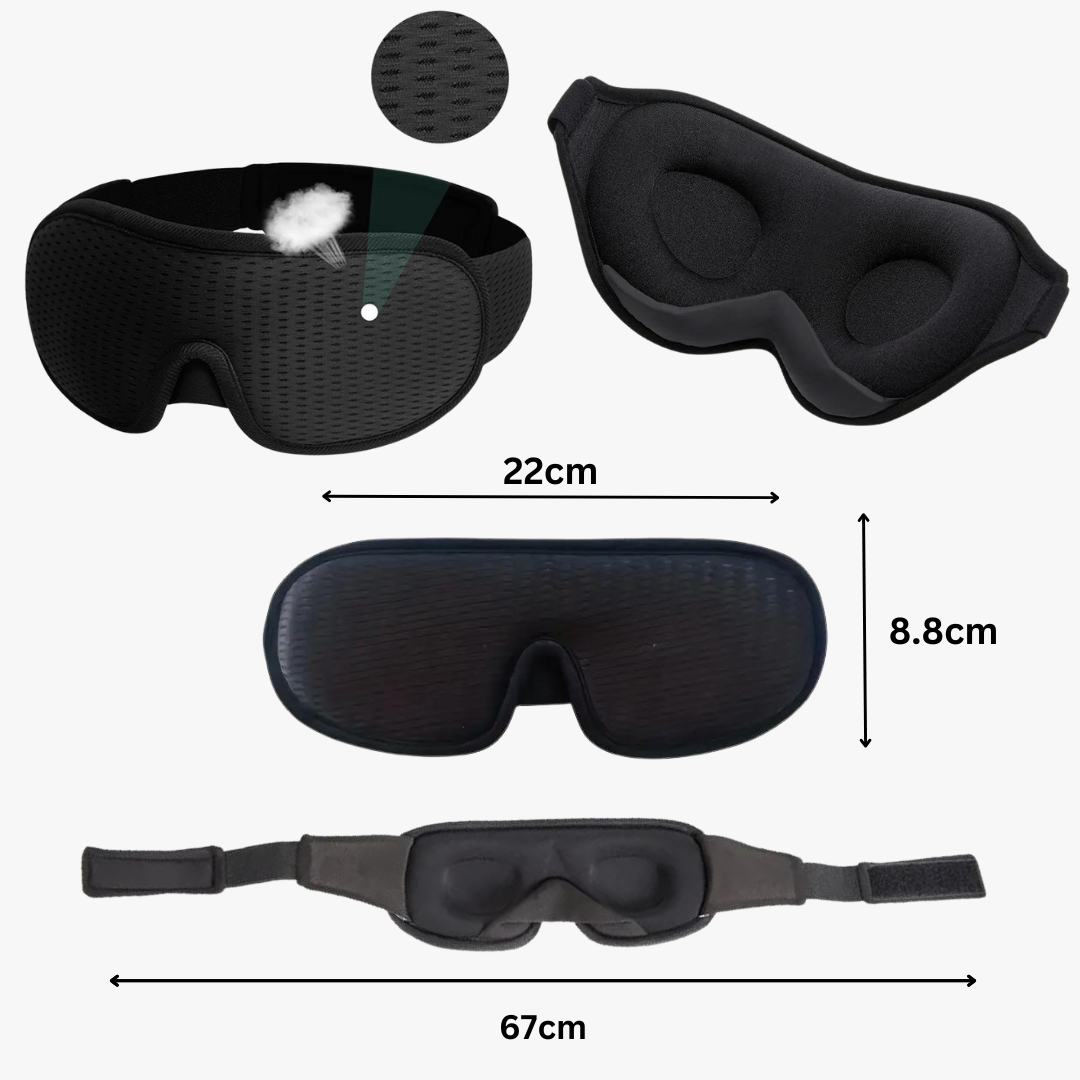3D Lightweight Sleeping Masks