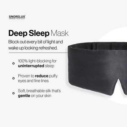 Deep Sleep Silk Mask - Snorelux®