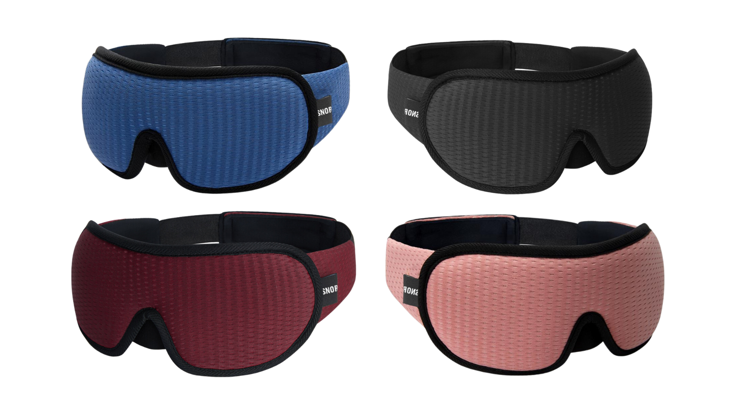 3D Lightweight Sleeping Masks - Snorelux®