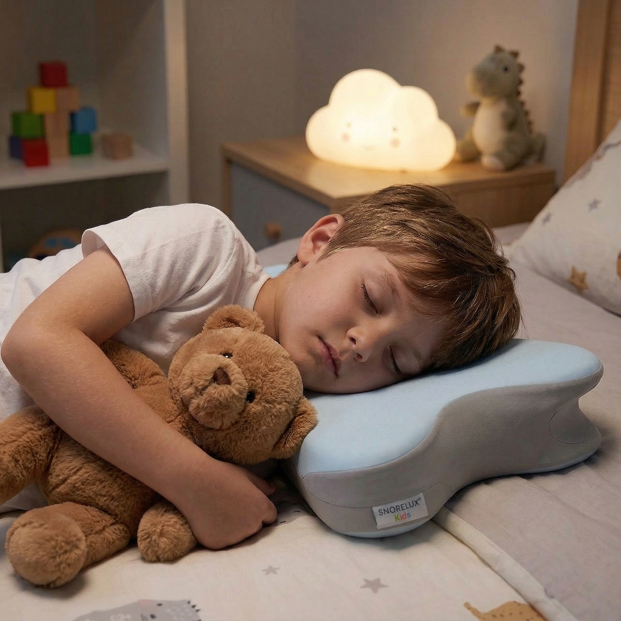 Kids Anti-Snore Pillow - Boys